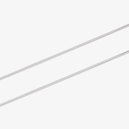 Purple Star CZ Pendant Chain For Women – 925 Sterling Silver Rhodium Plated