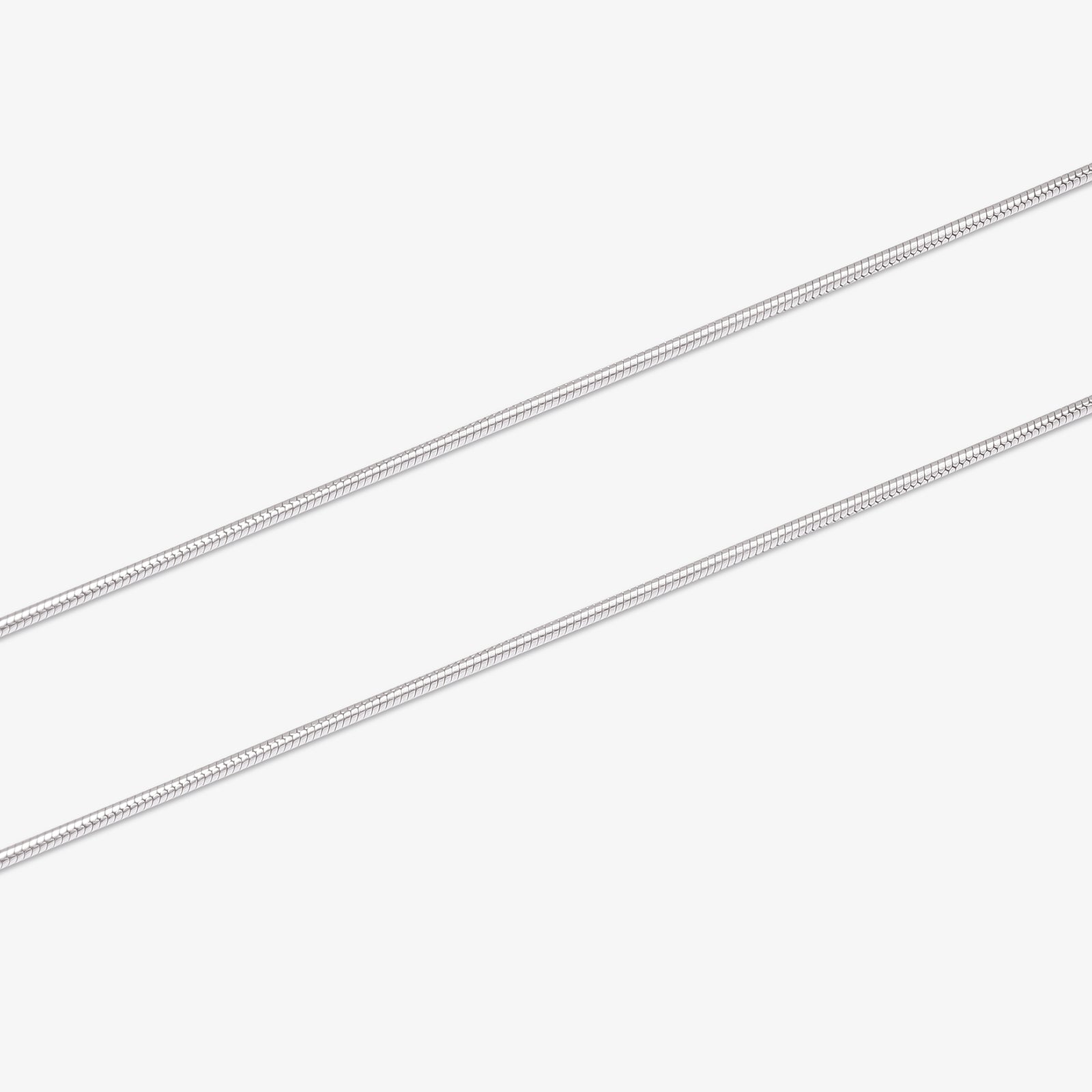 Square Pendant Necklace For Women – 925 Sterling Silver Rhodium Plated