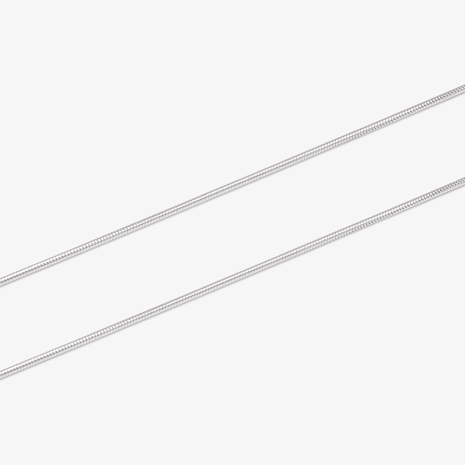 Sapphire Blue CZ Pendant Chain For Women – 925 Sterling Silver Rhodium Plated