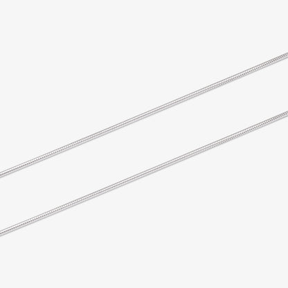 Cute Heart CZ Pendant Necklace For Women – 925 Sterling Silver Rhodium Plated