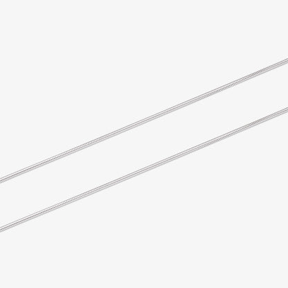 Emerald Pear Cut CZ Pendant Chain For Women – 925 Sterling Silver Rhodium Plated