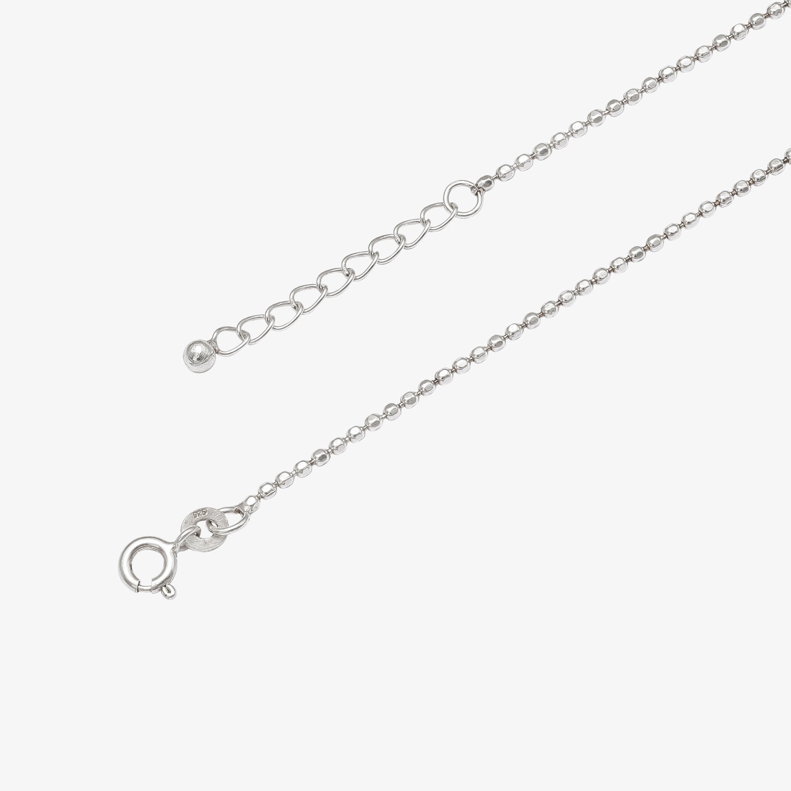 Star Beauty Silver Anklet