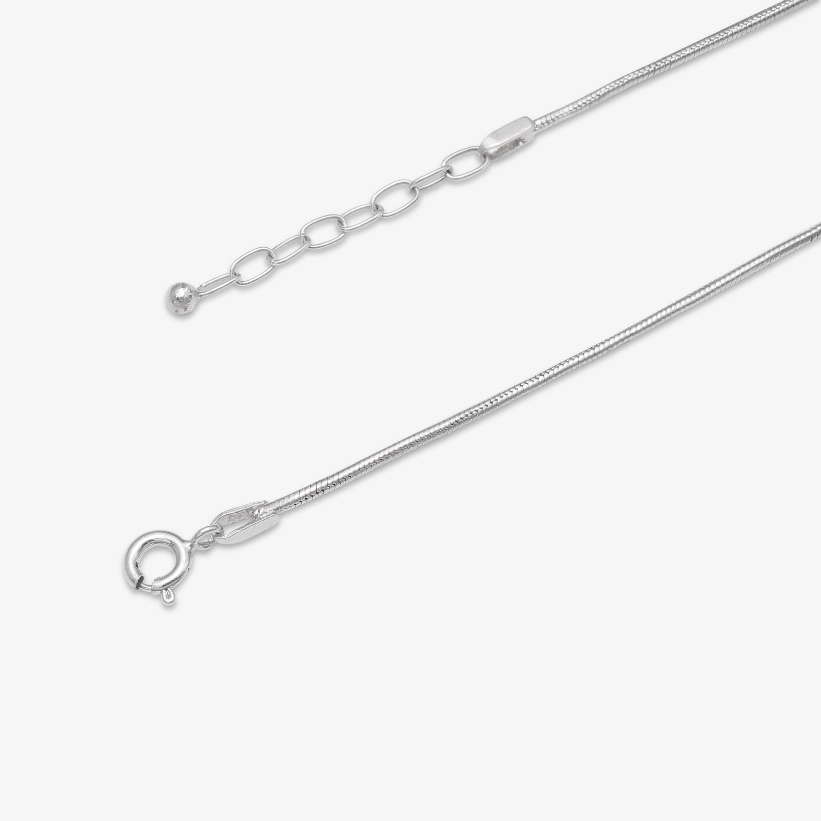Ball Motif Design Silver Anklets