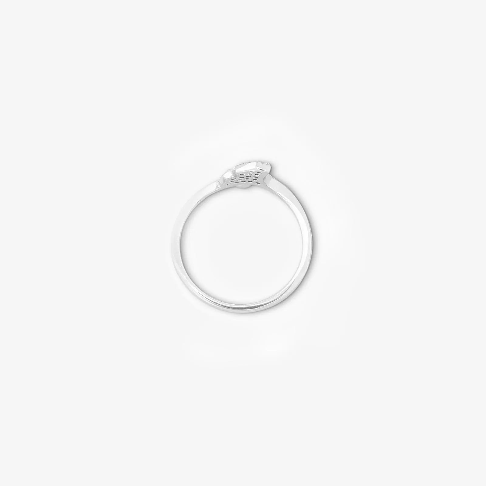 Shiny Silver Fishtail Ring for Women - Tweov Jewels