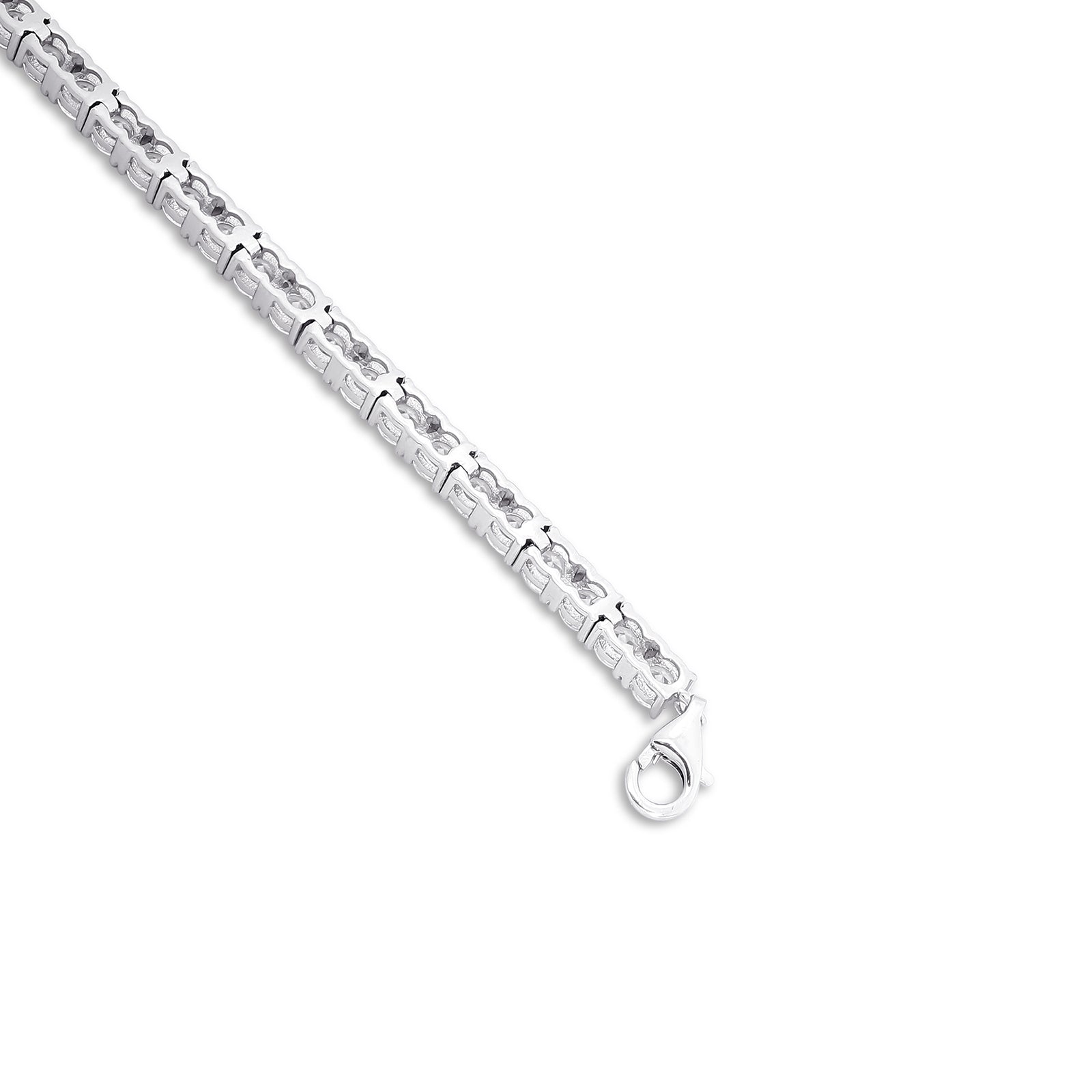 CZ Tennis Silver Bracelet for Women - Tweov Jewels