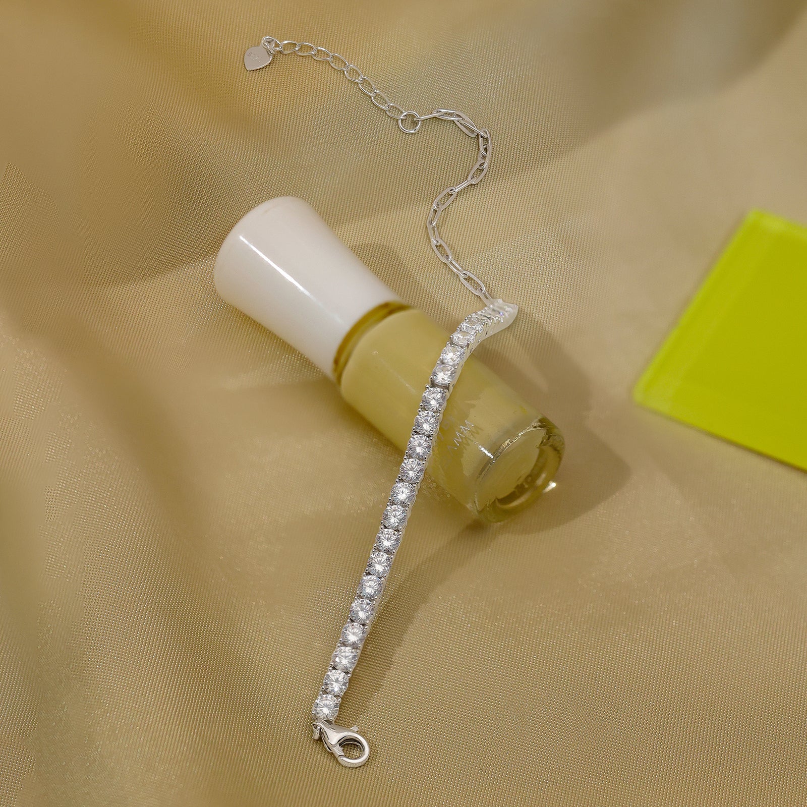 CZ Tennis Silver Bracelet for Women - Tweov Jewels
