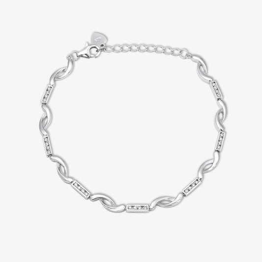 Handcrafted Silver Link Bracelet for Women - Tweov Jewels