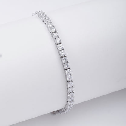 CZ Tennis Silver Bracelet for Women - Tweov Jewels