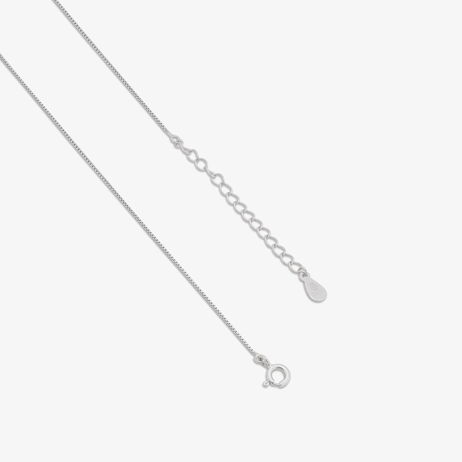Pink Heart Silver Pendant with Chain - Tweov Jewels