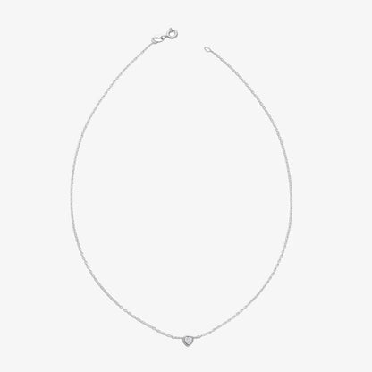 AD Studded Heart Chain Pendant for Women - Tweov Jewels