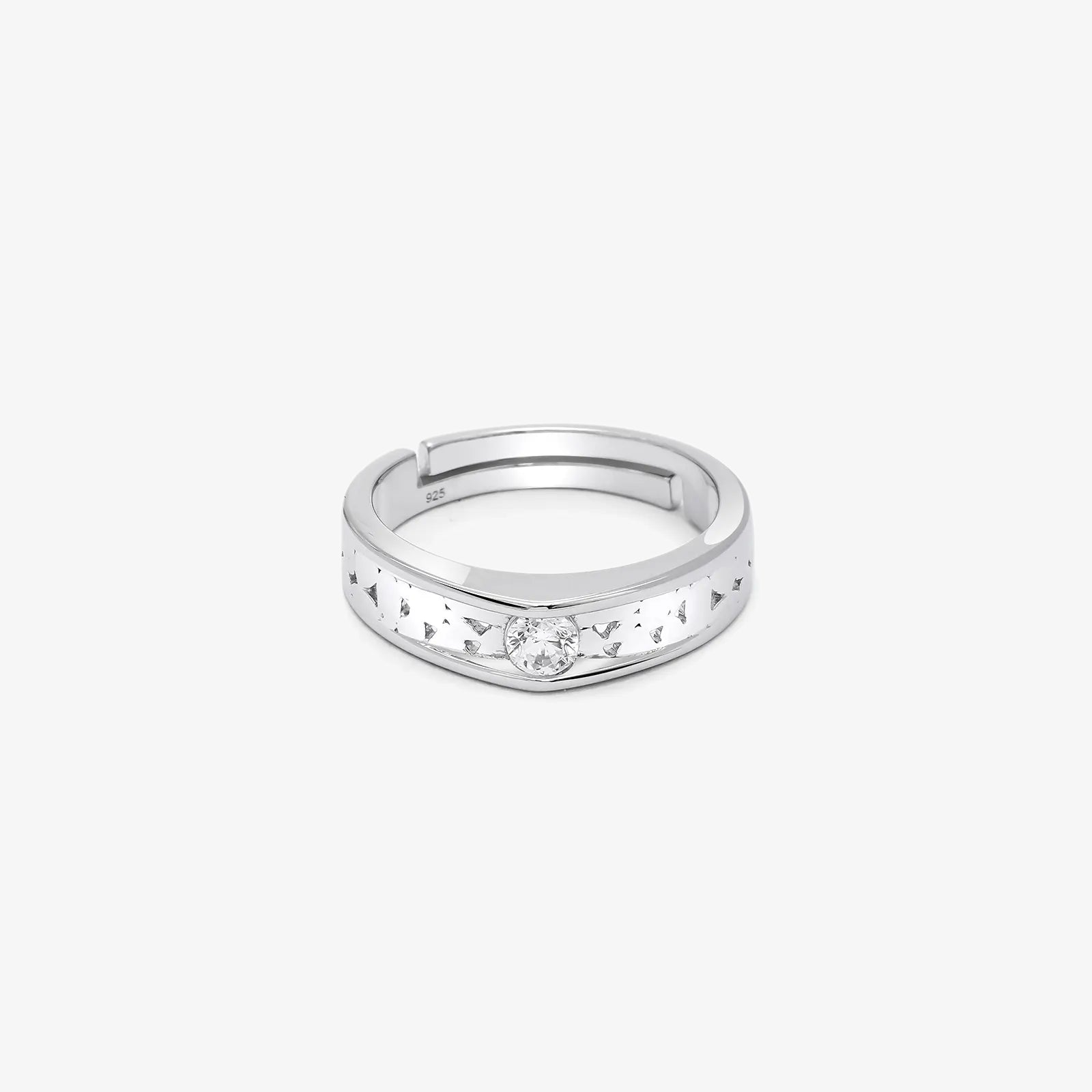 Cut-Out Band Ring for Women - Tweov Jewels