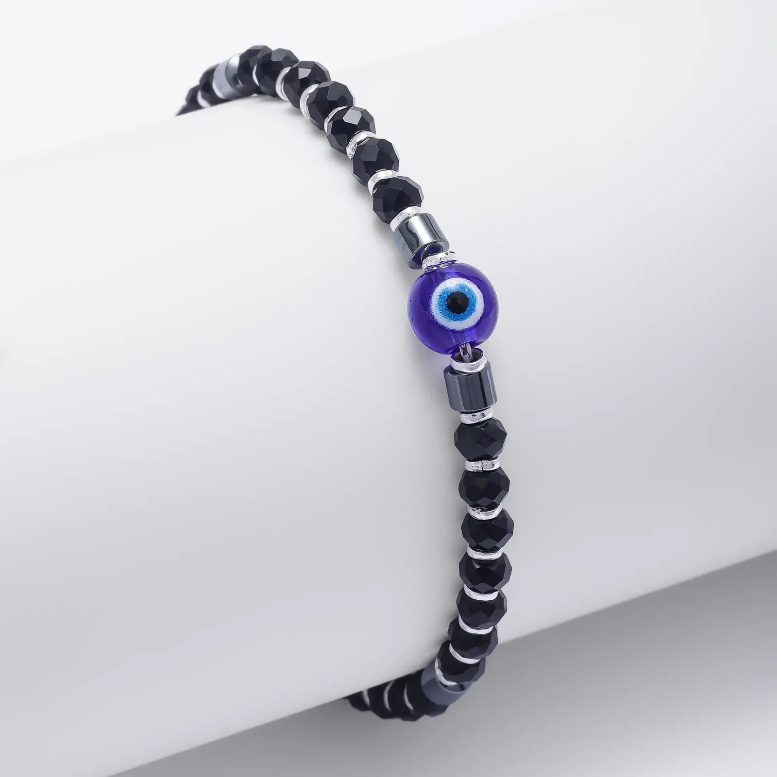 Evil Eye Silver Bracelet for Kids - Tweov Jewels