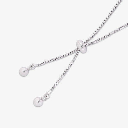 CZ Infinity Silver Bracelet for Women