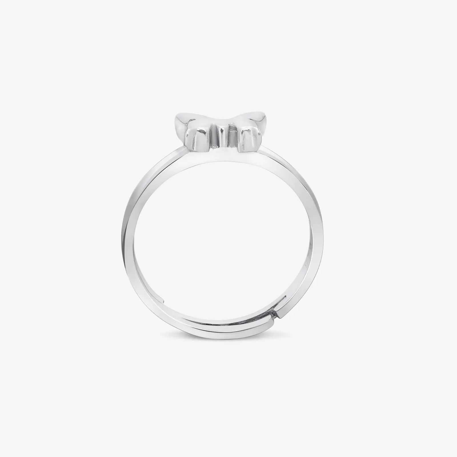 Silver Butterfly Design Ring - Tweov Jewels