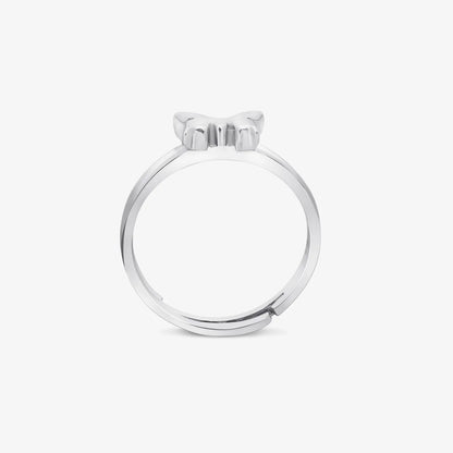 Silver Butterfly Design Ring - Tweov Jewels