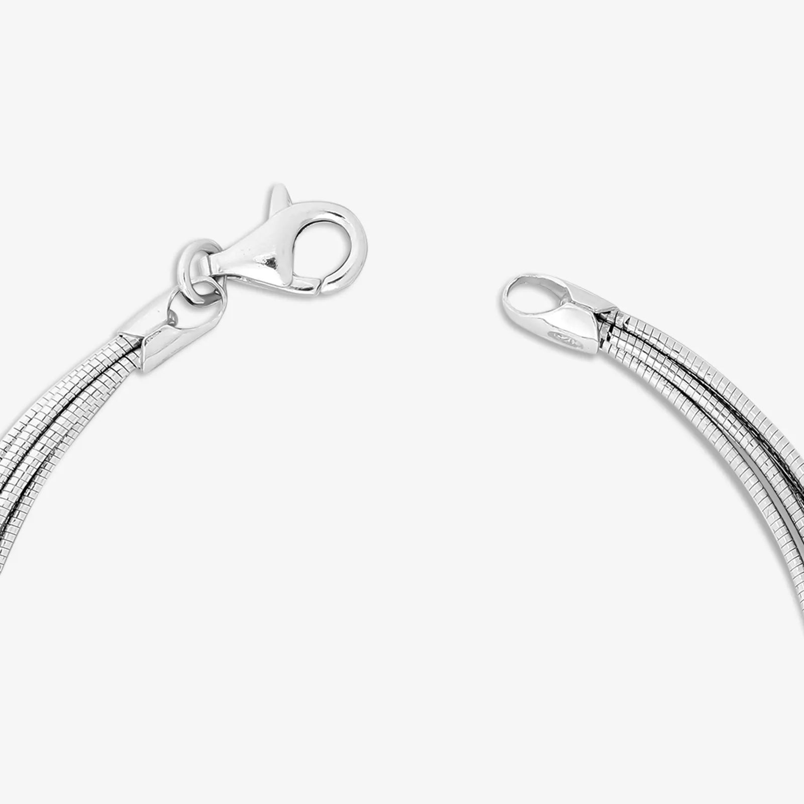 Silver Plain Bracelet for Women - Tweov Jewels