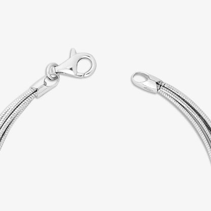 Silver Plain Bracelet for Women - Tweov Jewels
