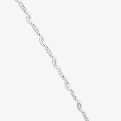 Handcrafted Silver Link Bracelet for Women - Tweov Jewels