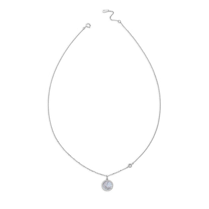Celestial Moon & Star Pendant Necklace