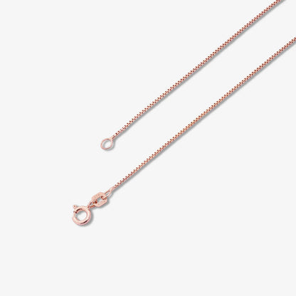 Rose Gold Plated 925 Sterling Silver Heart Pendant