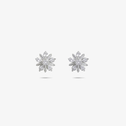 CZ Pendant Necklace & Earrings Set for Women