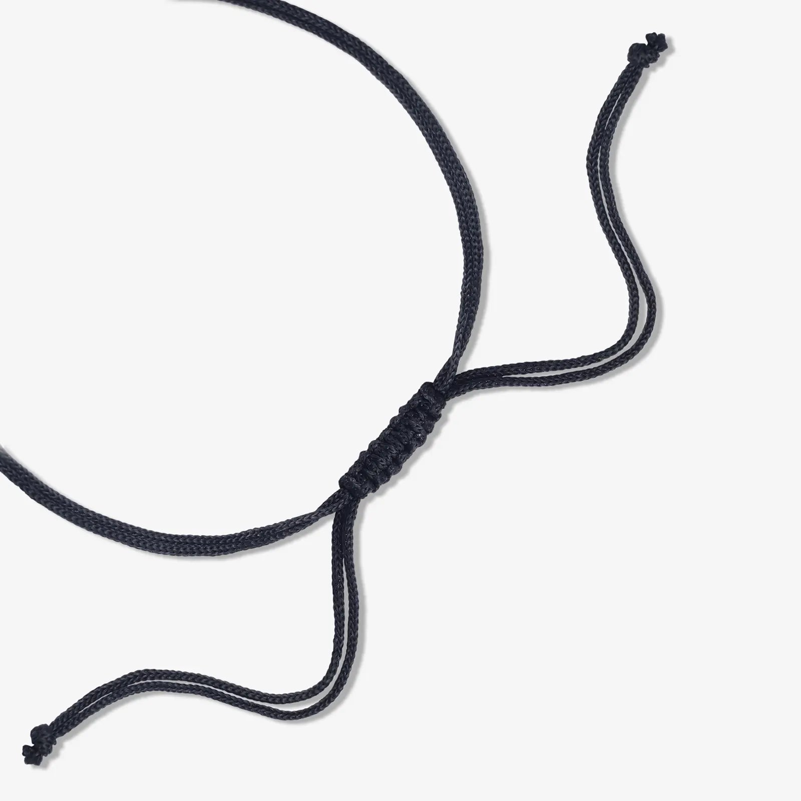 Oxidized Silver Ball Thread Anklet - Tweov Jewels