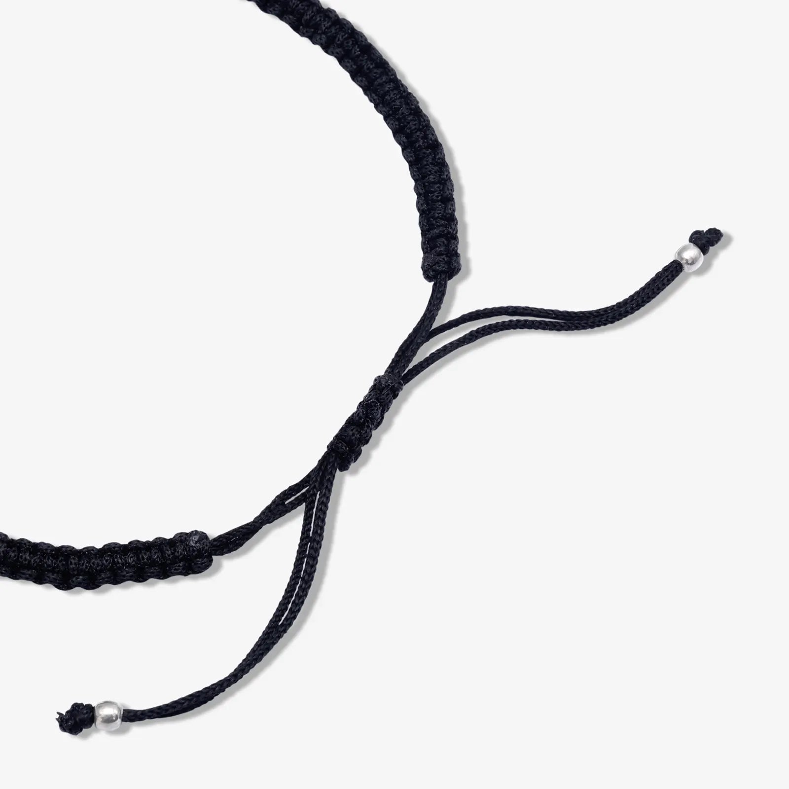 Silver Blue Star Black Thread Anklet - Tweov Jewels