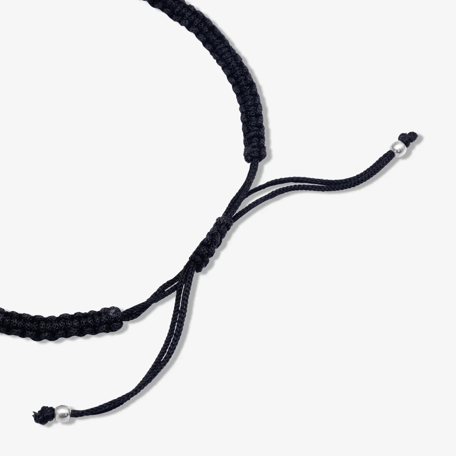Silver Cowrie Shell Black Thread Anklet - Tweov Jewels