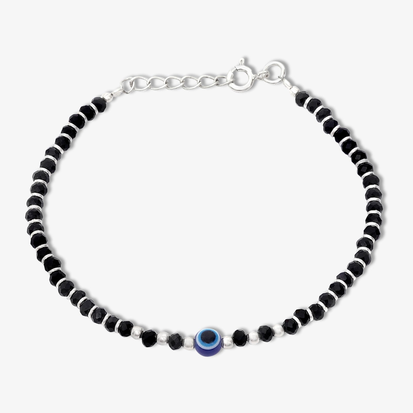 Evil Eye Crystal Bracelet for Women – 925 Sterling Silver - Tweov Jewels