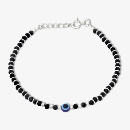Evil Eye Crystal Bracelet for Women – 925 Sterling Silver - Tweov Jewels