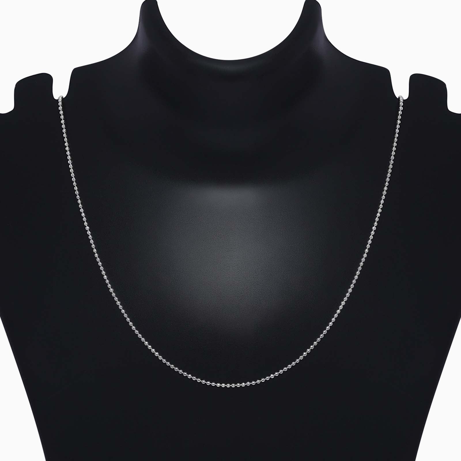 Designer Ball chain/ silver chain for women - Tweov Jewels