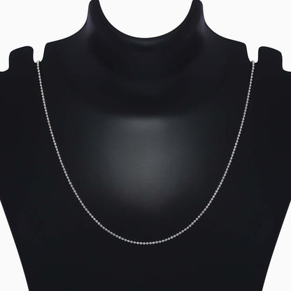 Designer Ball chain/ silver chain for women - Tweov Jewels