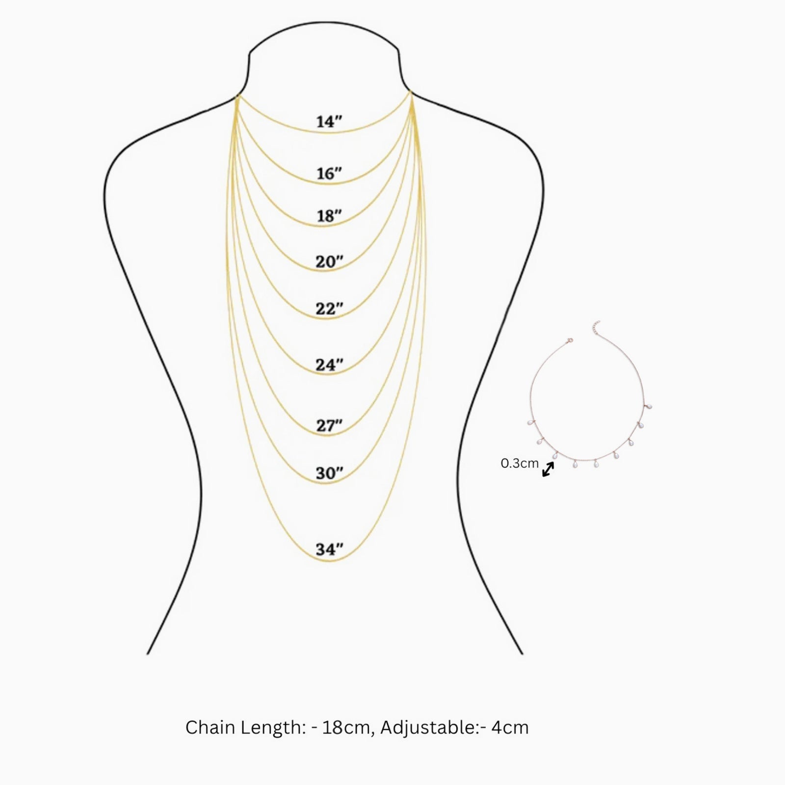 Gold Plated Drop Pearl Necklace - Tweov Jewels