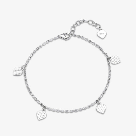 925 Sterling Silver Leaf Chain Bracelet  – Nature Inspired - Tweov Jewels