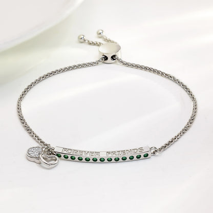 Silver Forever Friendship Bracelet - Tweov Jewels