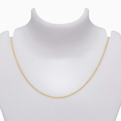Pure 925 Silver Chain - Gilded Elegance Gold Plated Chain for Women - Tweov Jewels