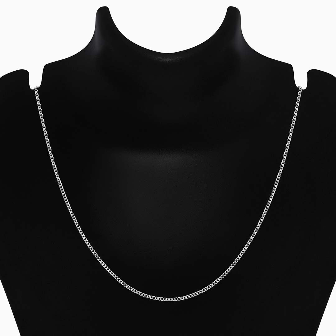 Pure 925 Silver Chain - Floating Cable Chain Design - Tweov Jewels