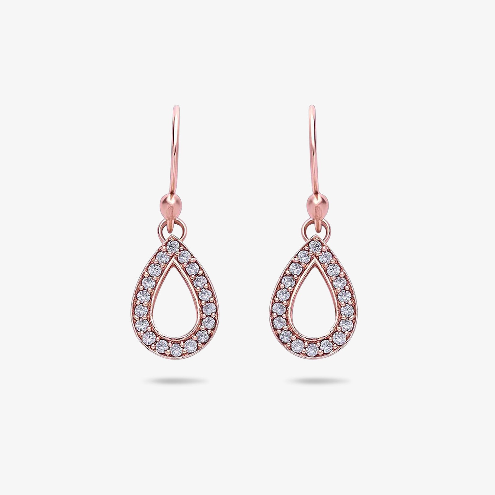 Pure Silver Earrings - Enriched With CZ Stones - Tweov Jewels