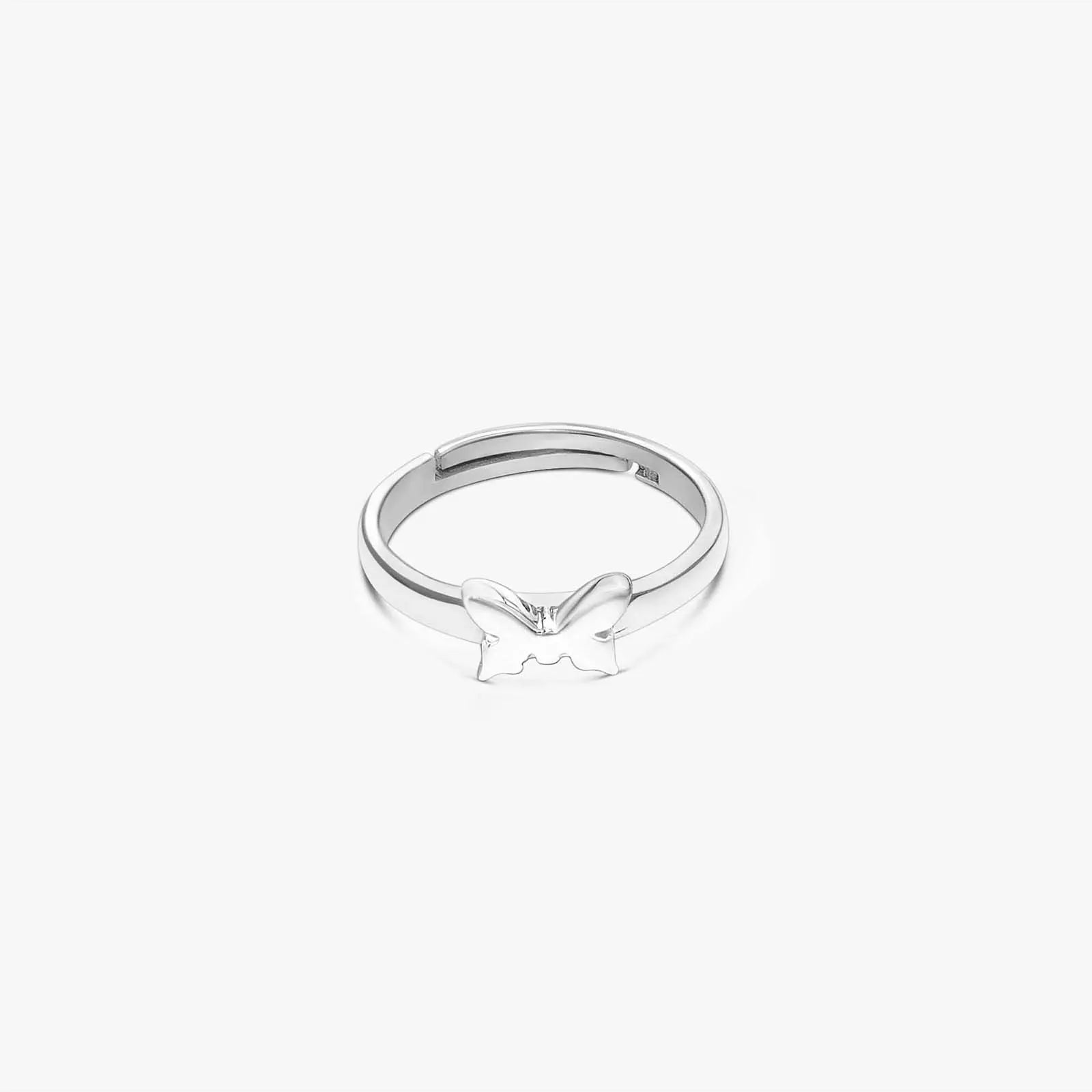Silver Butterfly Design Ring - Tweov Jewels