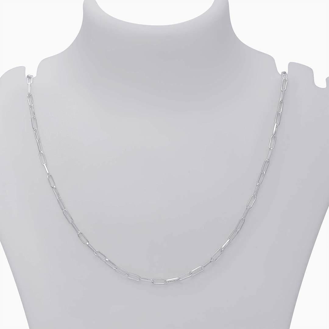 Silver Modern Link Chain - Tweov Jewels