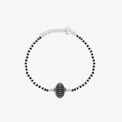 Oxidized Charm Bracelet for Women – 925 Sterling Silver Oxidized Finish - Tweov Jewels
