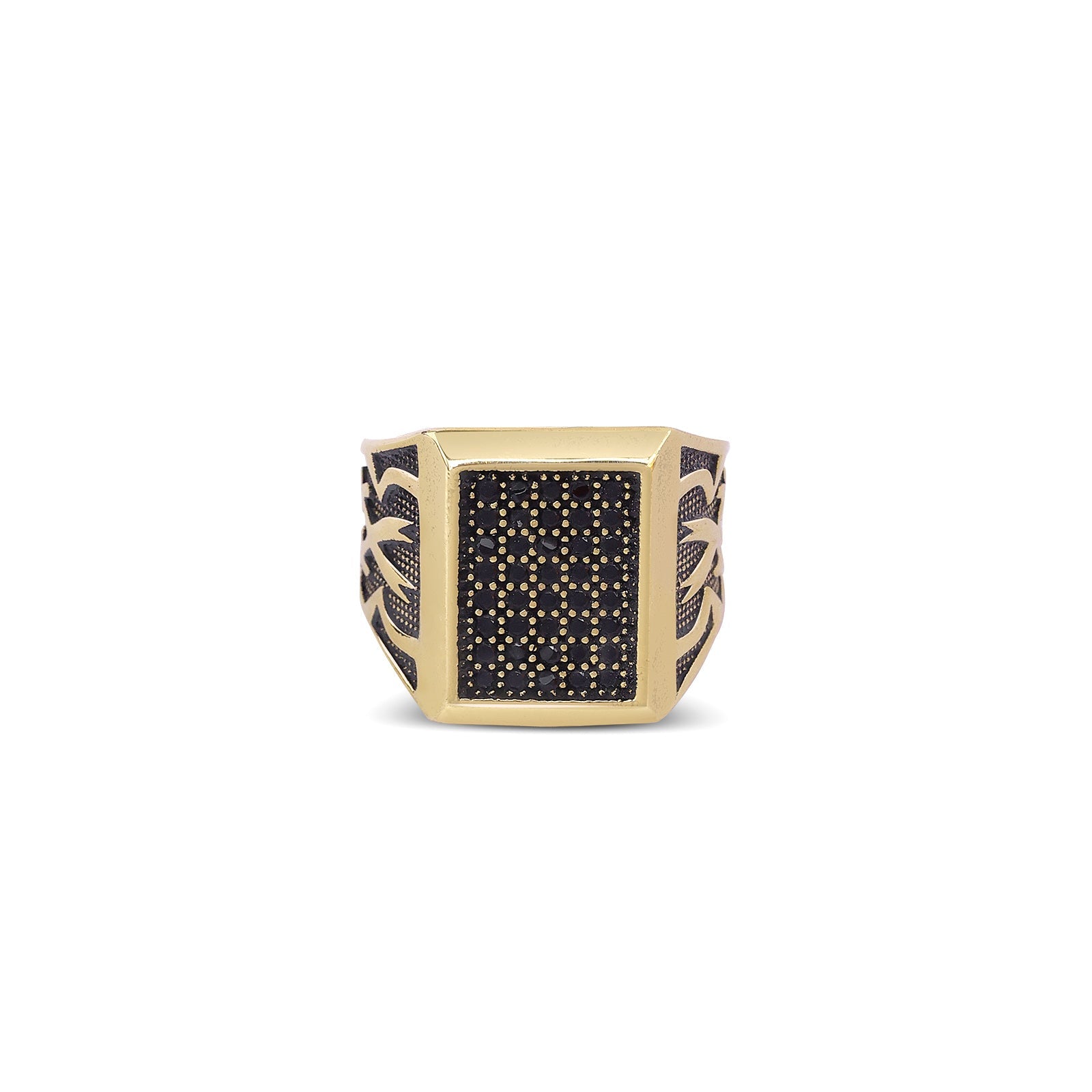 Gold Plated Silver Solitaire Ring for Women - Tweov Jewels