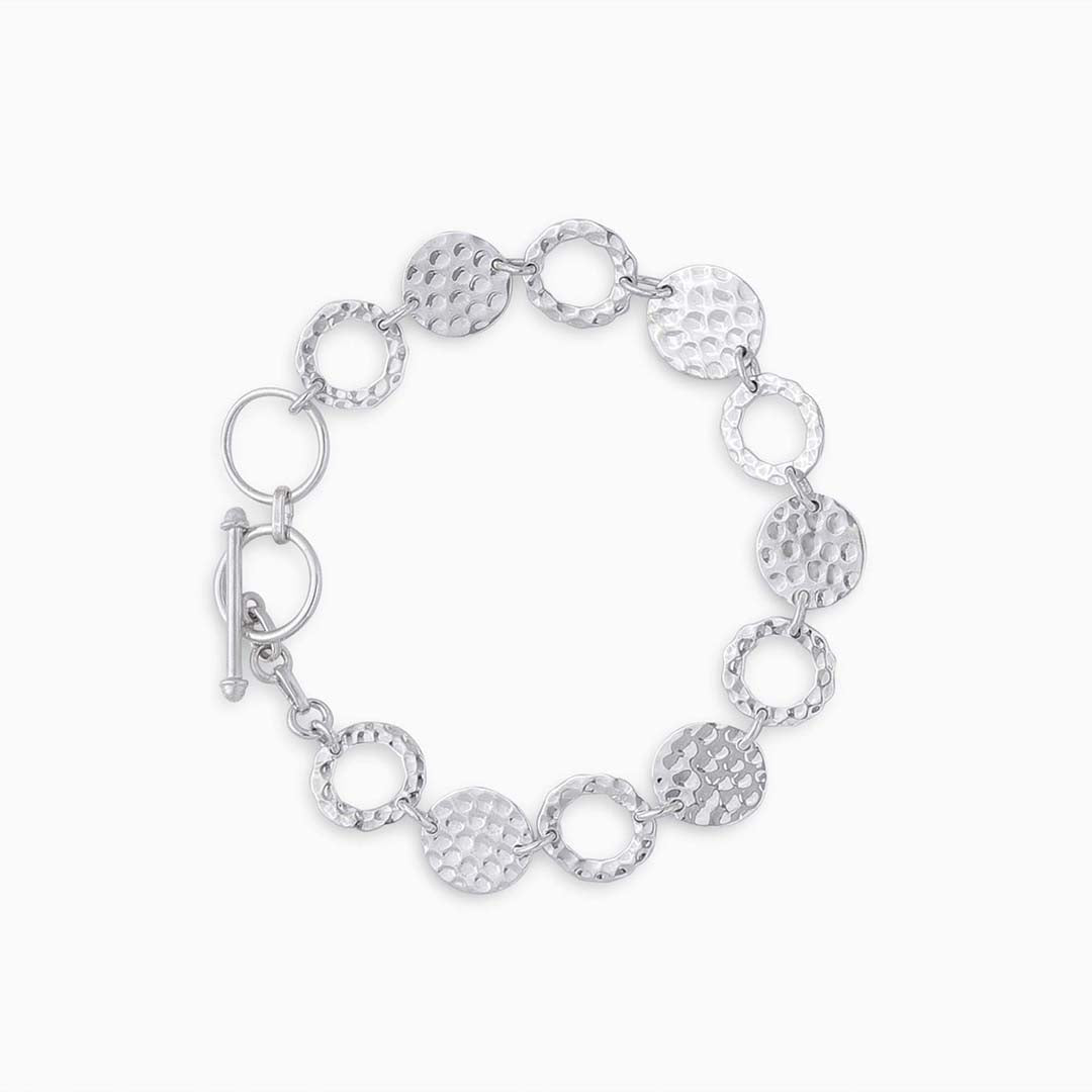 Lucky Coin Charm Custom Fit 925 Sterling Silver Bracelet - Tweov Jewels