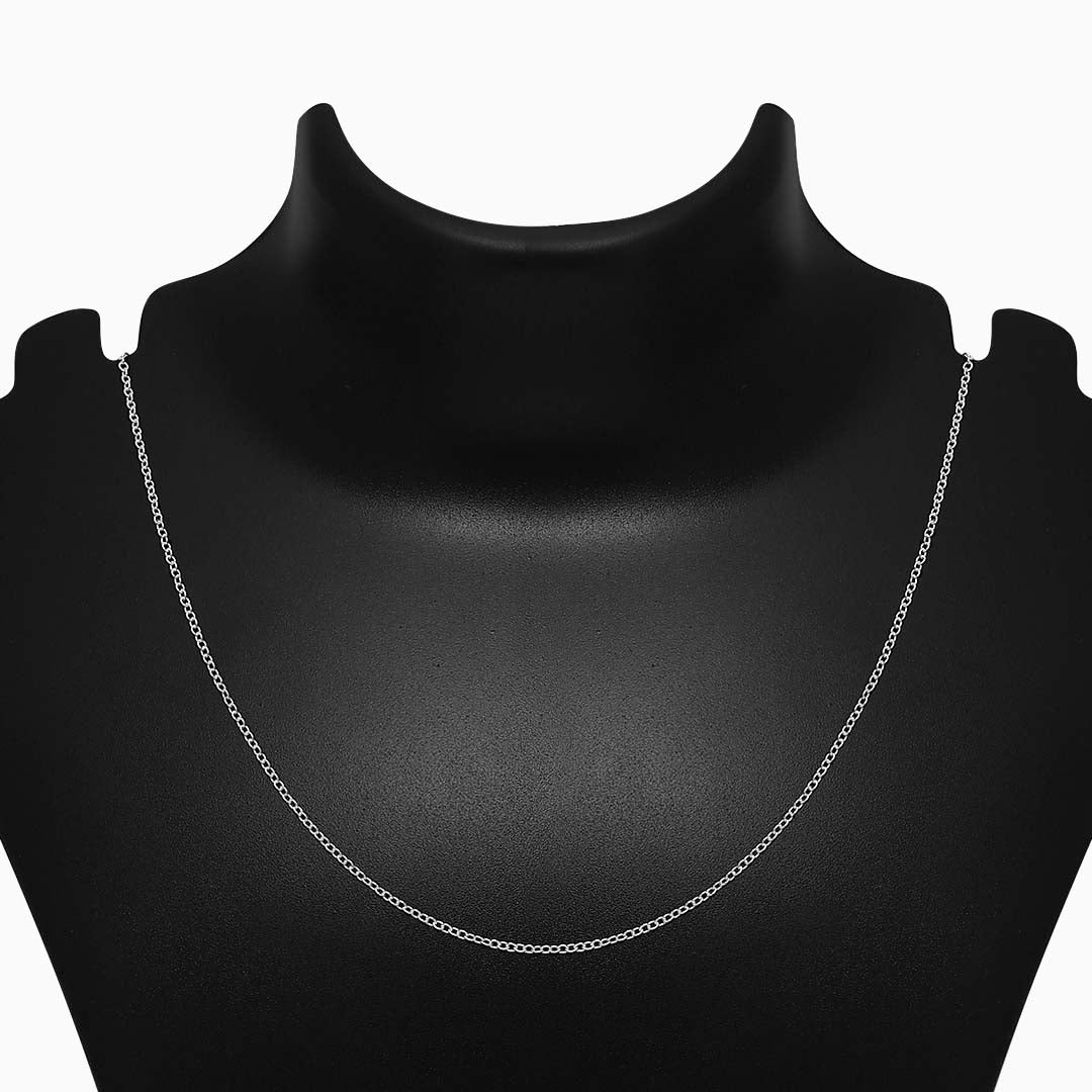 Pure 925 Silver Chain - Rolo Rope Chain For Women - Tweov Jewels