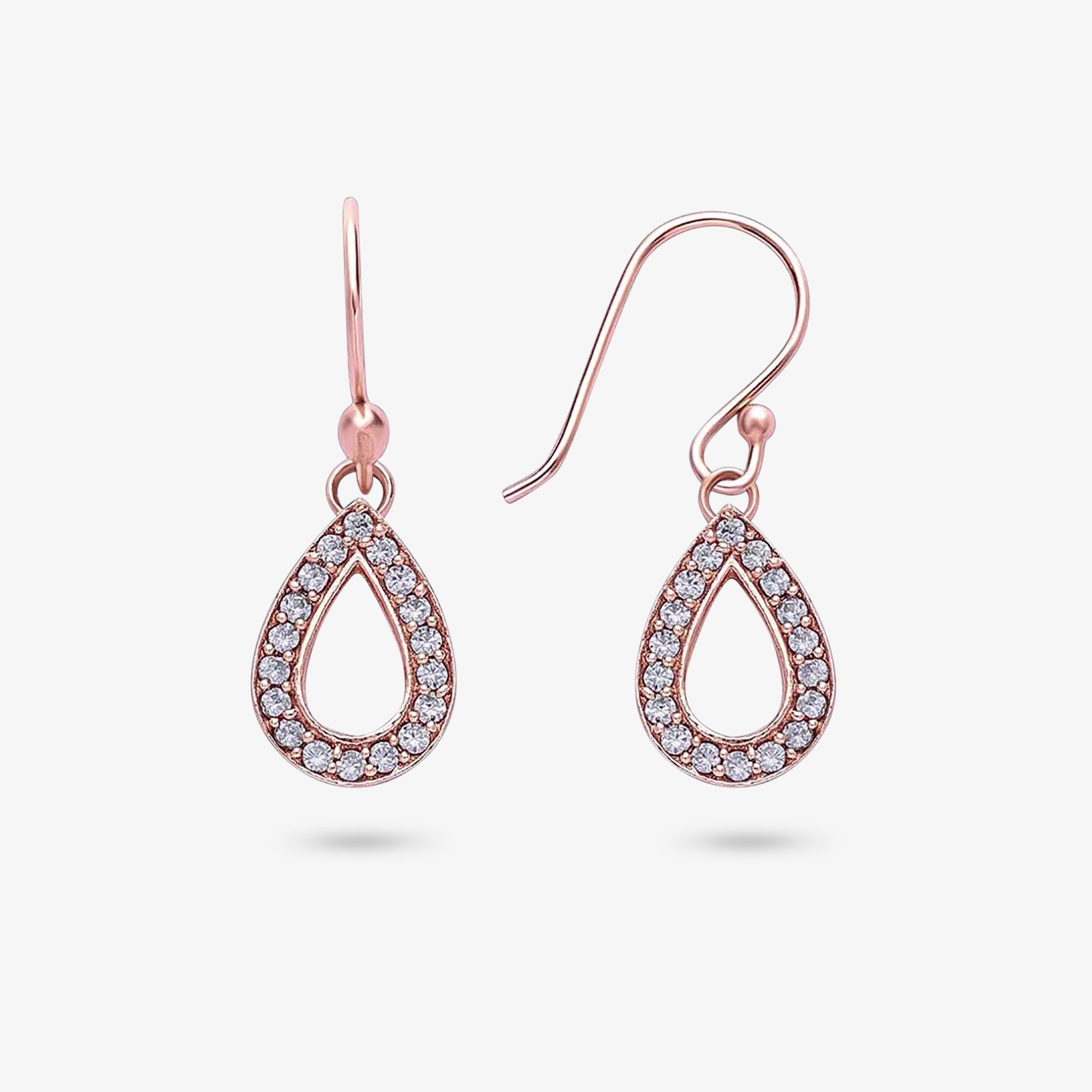 Pure Silver Earrings - Enriched With CZ Stones - Tweov Jewels