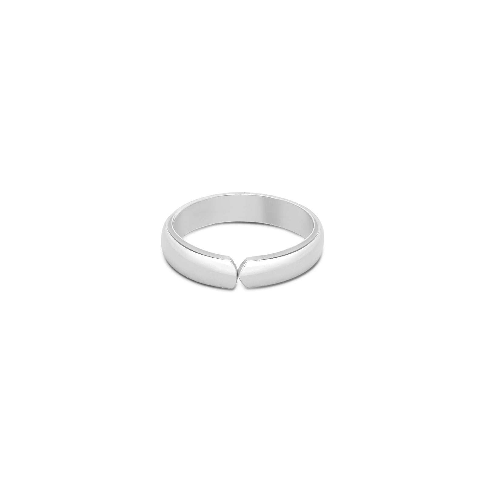 925 Sterling Silver Shiny Toe Ring - Tweov Jewels