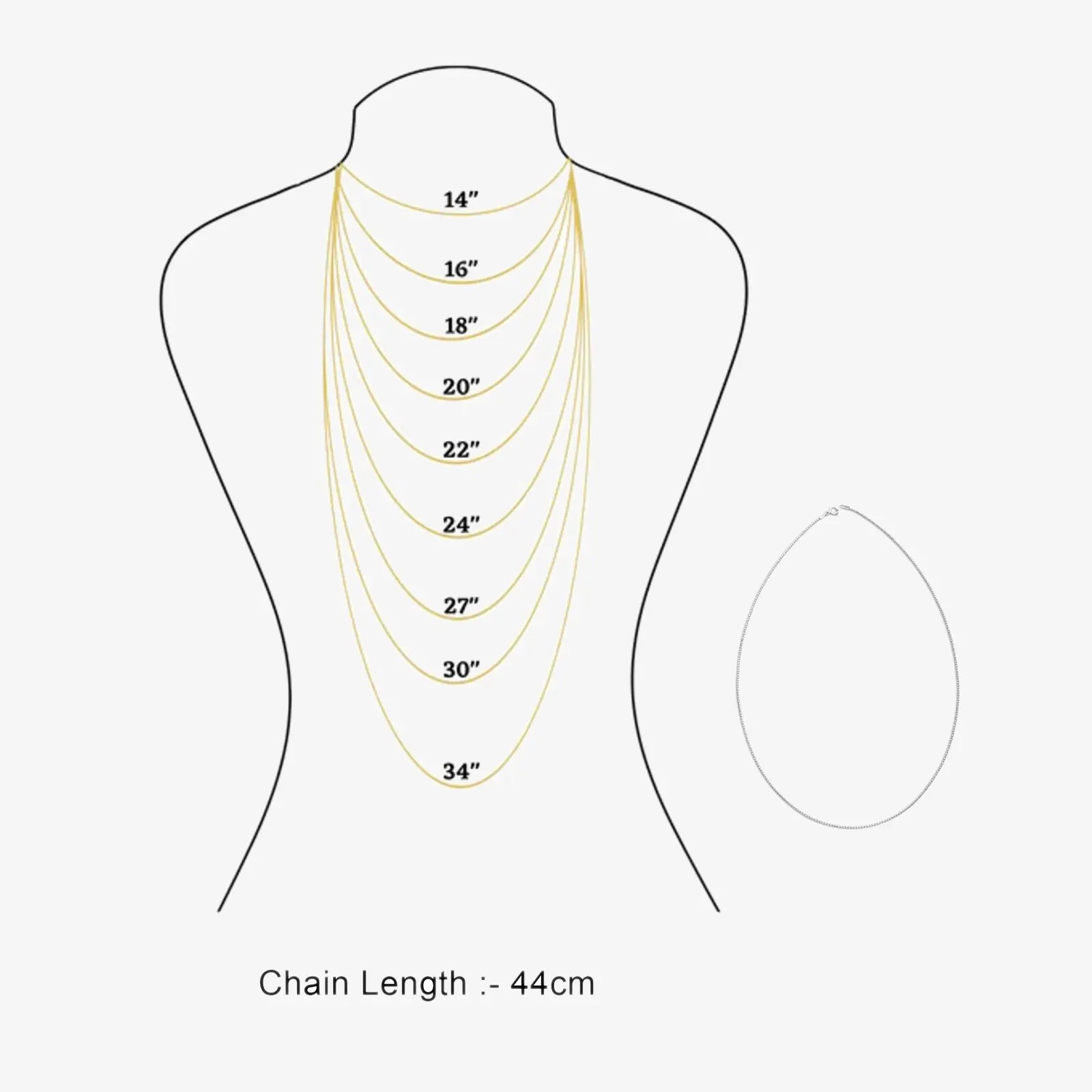 Silver Brick Style Chain - Tweov Jewels