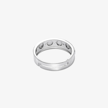 CZ Studded Starlight Silver Ring for Women - Tweov Jewels