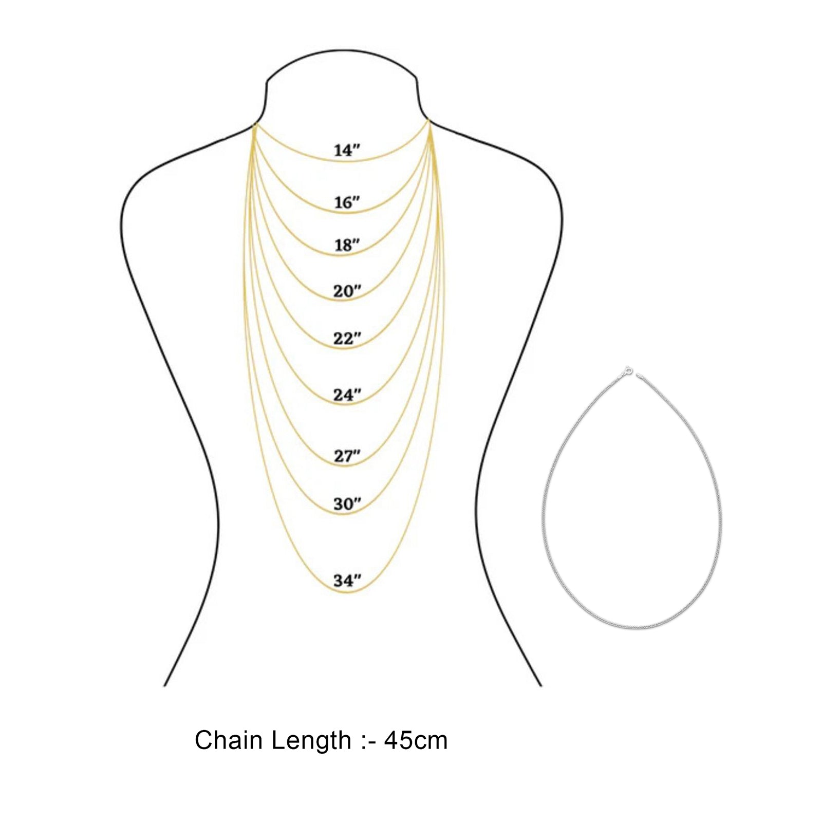 Silver Rope Chain - Tweov Jewels