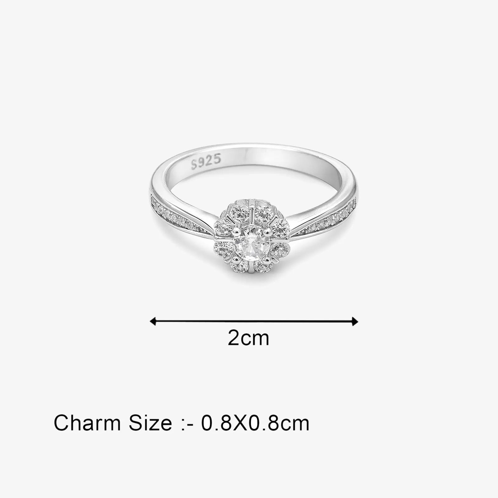 CZ Crystal Ring for Women - Tweov Jewels